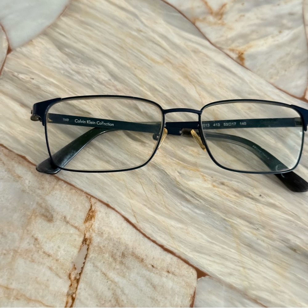 Calvin Klein Collection Rectangular Eyeglasses Fr… - image 8